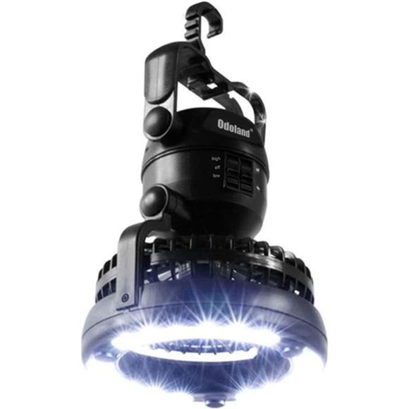 Portable LED Camping Lantern with Ceiling Fan - Hurricane Emergency - Picture 2 of 6